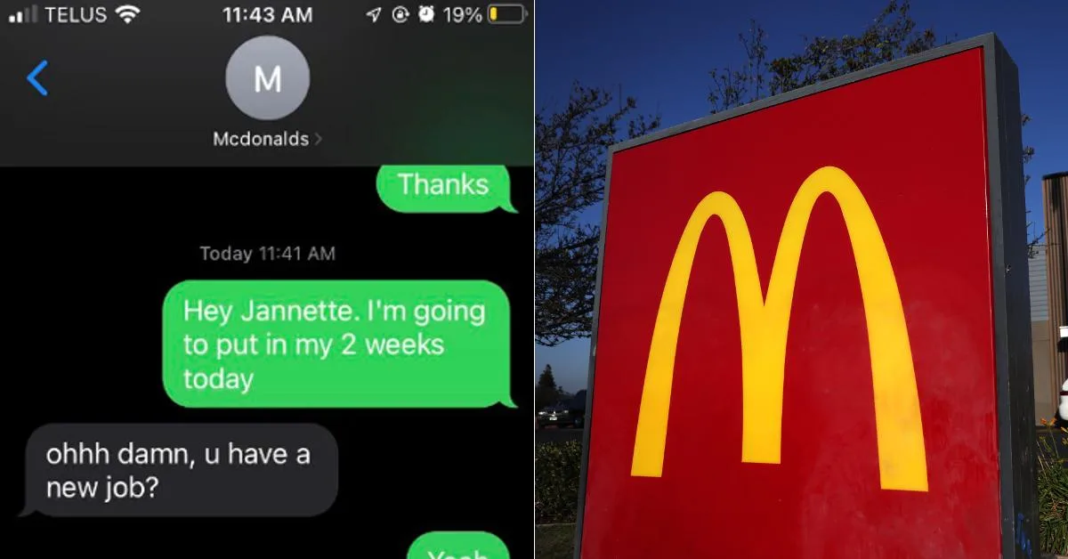 マクドナルド店長が退職するバイトの転職先と給与を「人事の都合」で聞いたら…大炎上