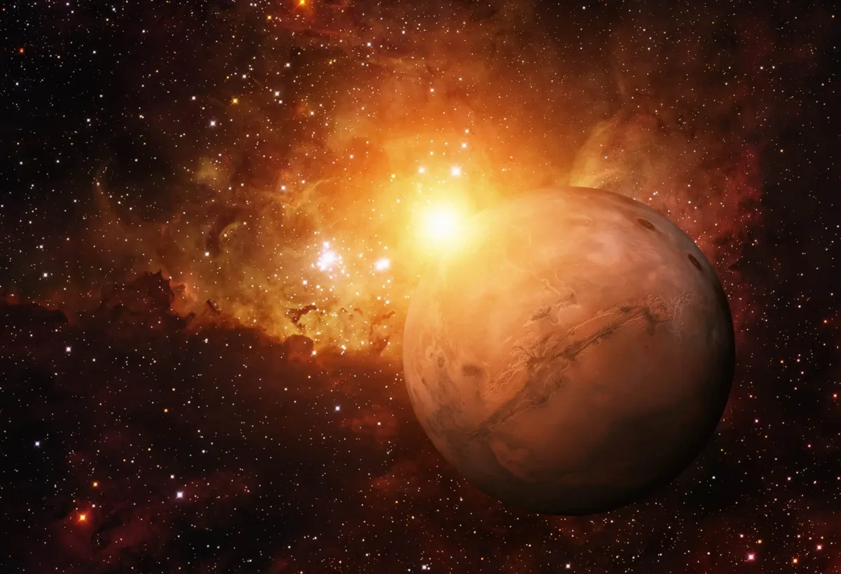 火星の大気が一気に剥がれる瞬間を捉えた！太陽風の波が引き起こす“プラズマ雲”の正体