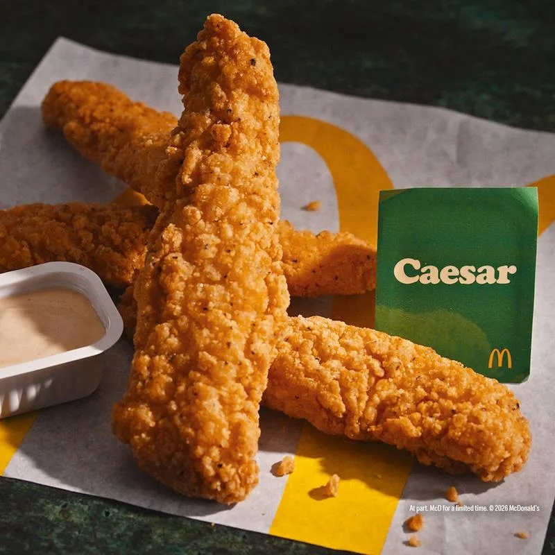 マックにまさかの“シーザーソース”登場!新メニュー3種を7月21日から